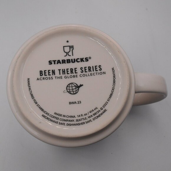 STARBUCKS 2023 BEEN THERE SERIES COFFEE MUG CUP XI'AN WHITE & RED COLLECTIBLE - Picture 6 of 8